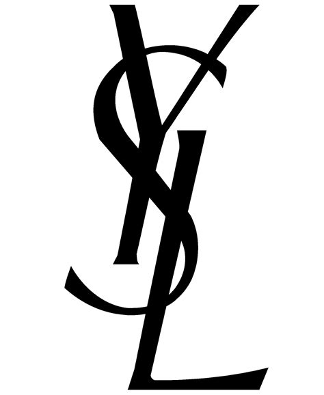 yves saint laurent : transparences|ysl transparent logo.